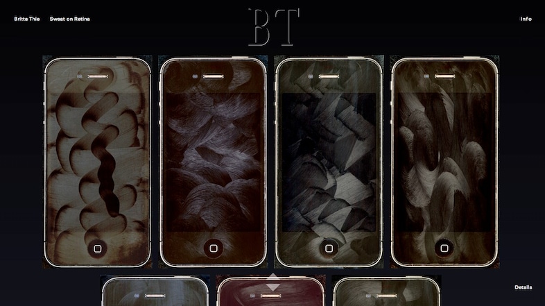 Britta Thie Sweat on Retina