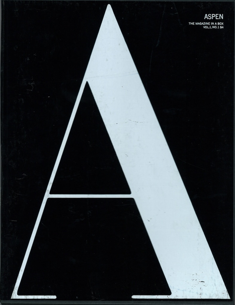 Aspen, Vol. 1, no. 1 (1965) 3