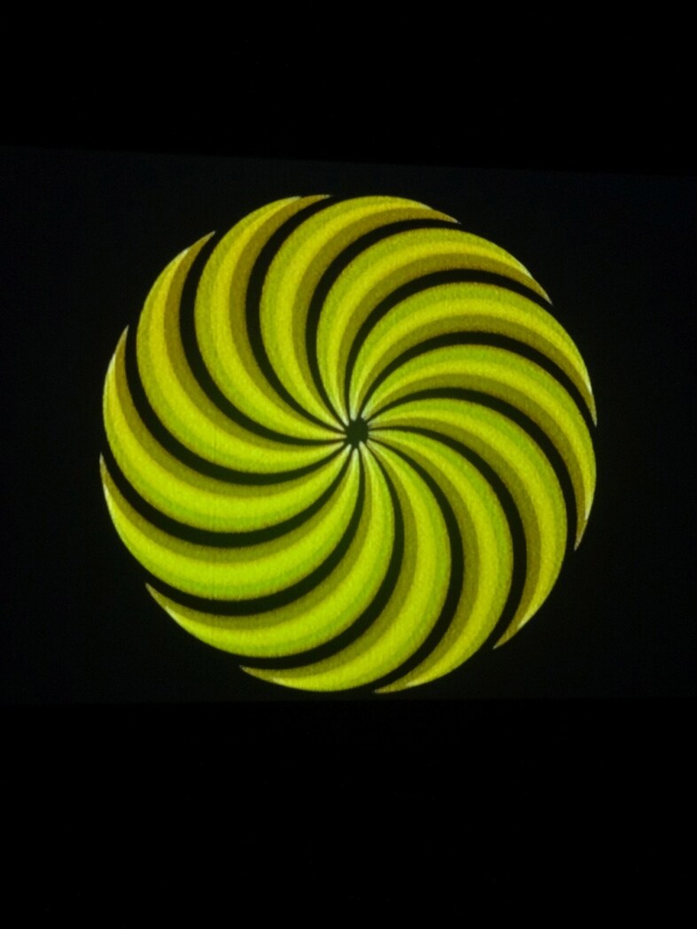 Jordan Belson still from Seance at Reflections of 