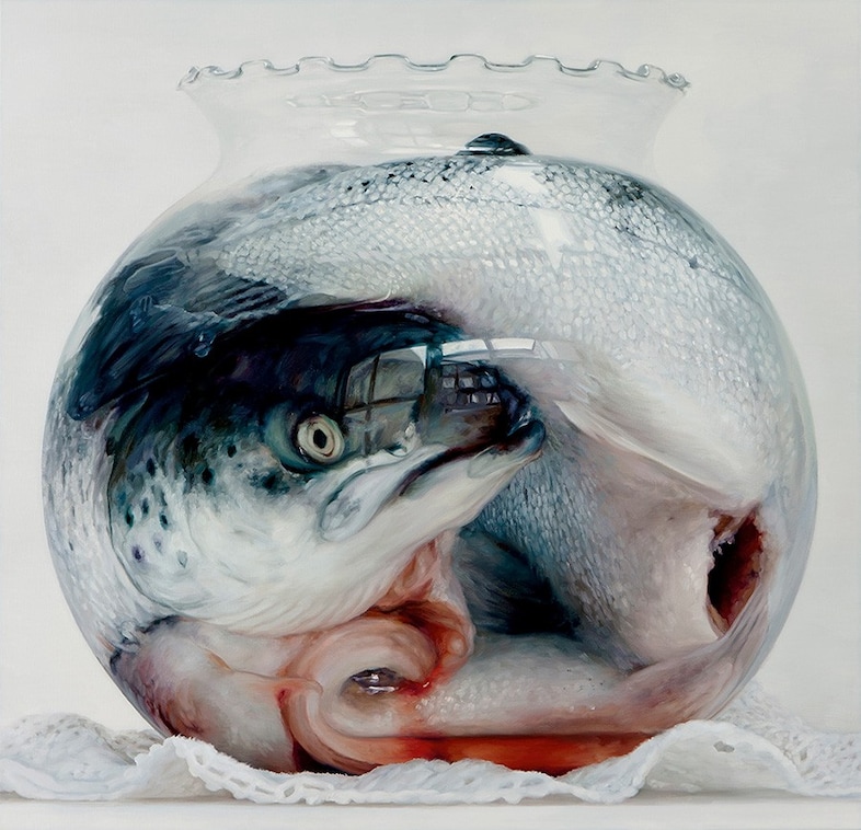Cindy Wright Nature Morte 2, 2010 oil on linen