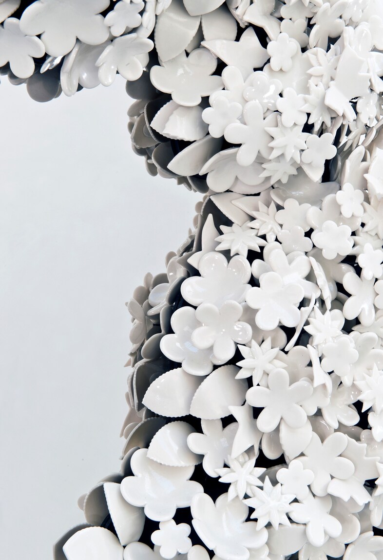 Detail of &#39;Sloth&#39; by Barnaby Barford, 2012