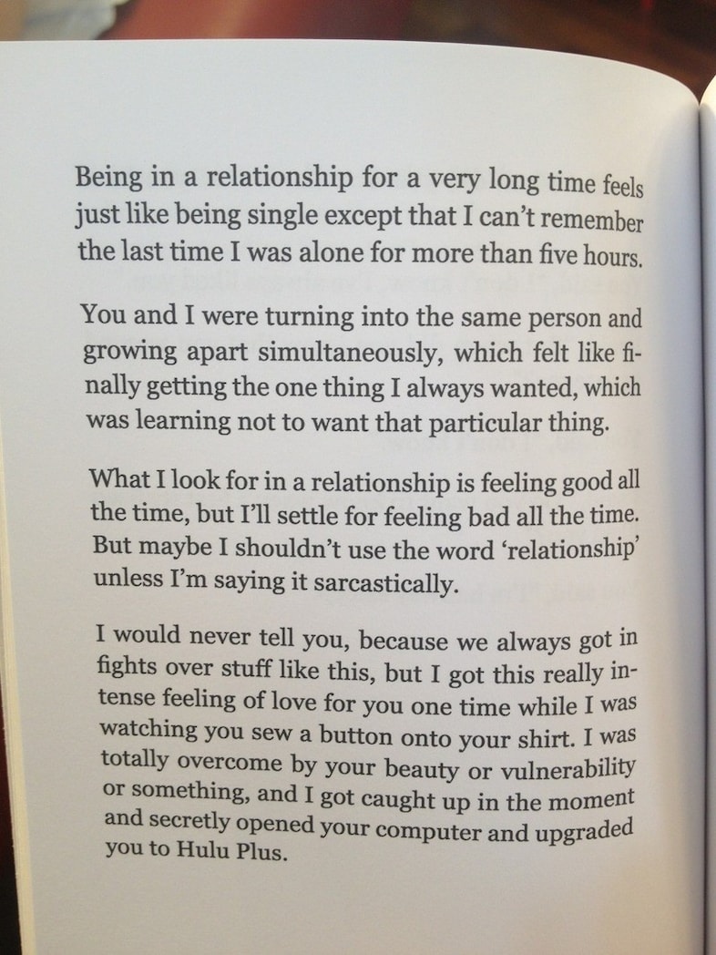 Extract from Even Though I Don&#39;t Miss You