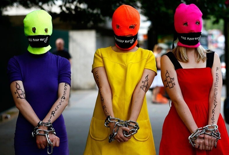 Pussy Riot, Dazed Digital
