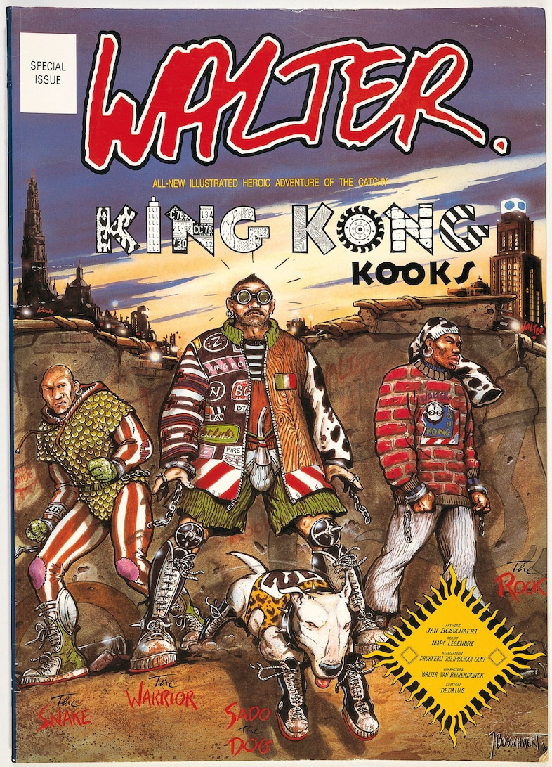 Walter Van Beirendonck King Kong Kooks Comic 1989