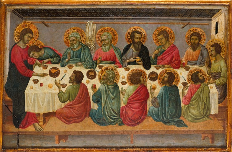 Last supper - Ugolino di Nerio, Metropolitan Museu
