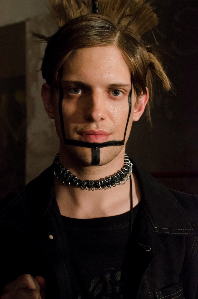 Liam Hodges SS15 Mens collections, Dazed backstage