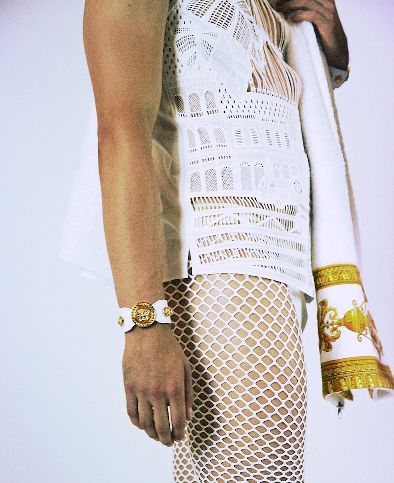 Versace SS15 Mens collections, Dazed backstage 19