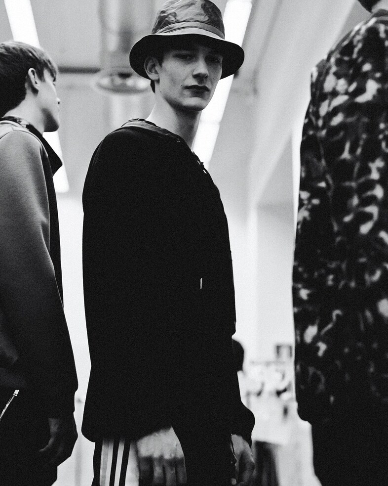 Iceberg SS15 Mens collections, Dazed backstage 0