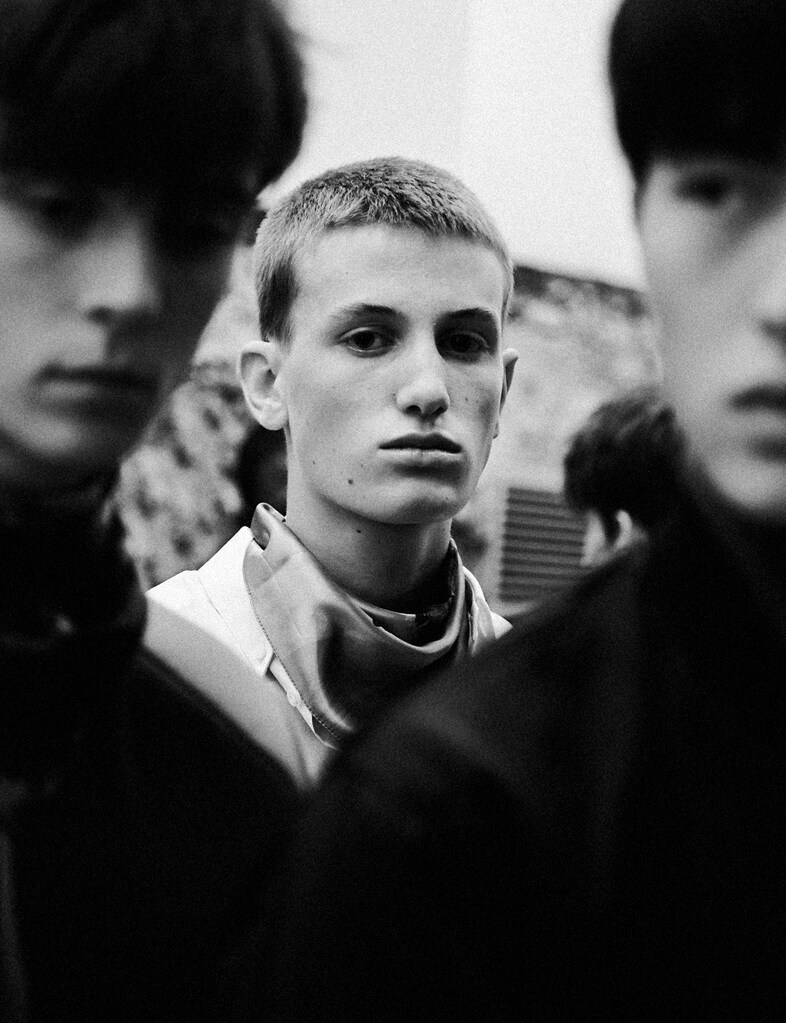 Iceberg SS15 Mens collections, Dazed backstage 14