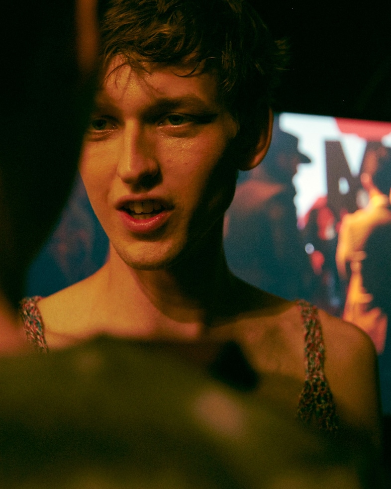 Vivienne Westwood Mens collections, Dazed backstage 15