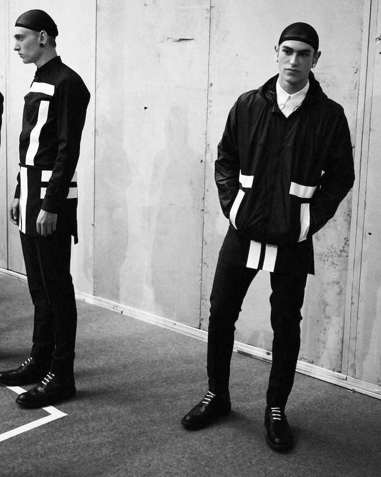 Givenchy SS15 Mens collections, Dazed backstage 13