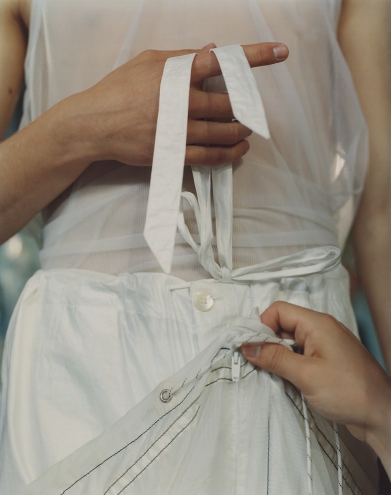 Maison Martin Margiela SS15, Dazed backstage 14