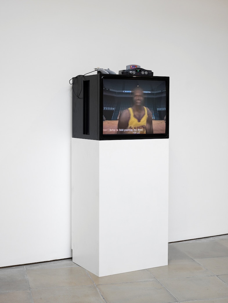 Self Playing Nintendo 64 NBA Courtside 2, 2011 2 3