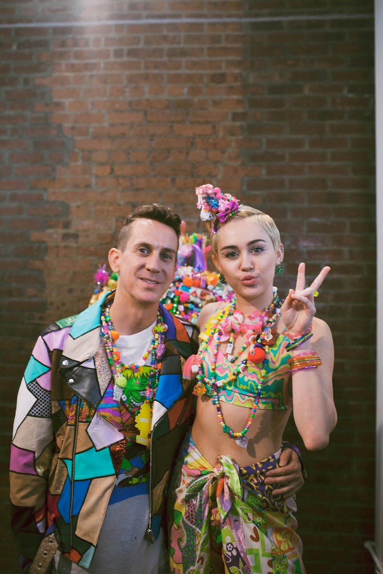 Jeremy Scott SS15, Dazed backstage