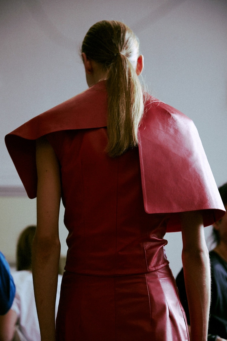 J.W.Anderson SS15 Dazed backstage