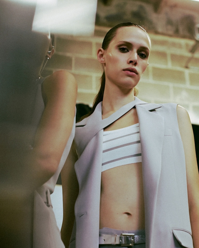 Richard Nicoll SS15 Dazed backstage Lea Colombo 12