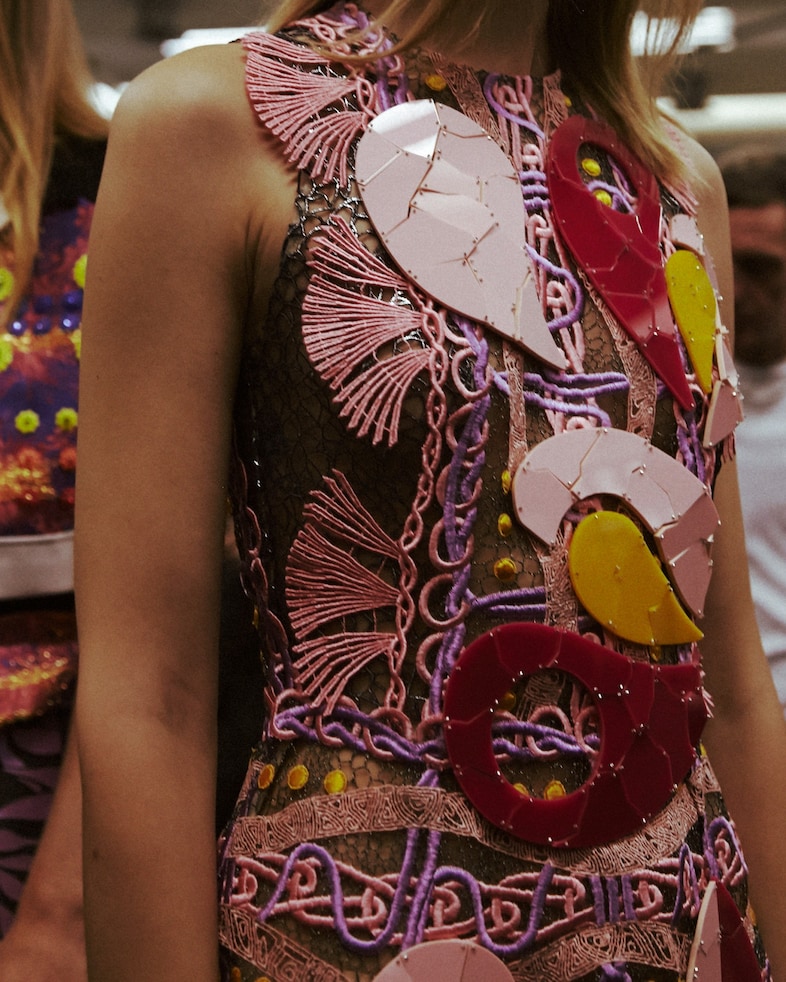 Backstage at Peter Pilotto SS15 12