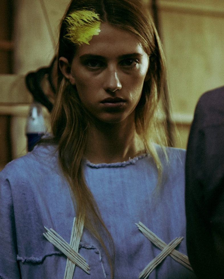 Backstage Helen Lawrence SS15 Fashion East Lea Colombo 0