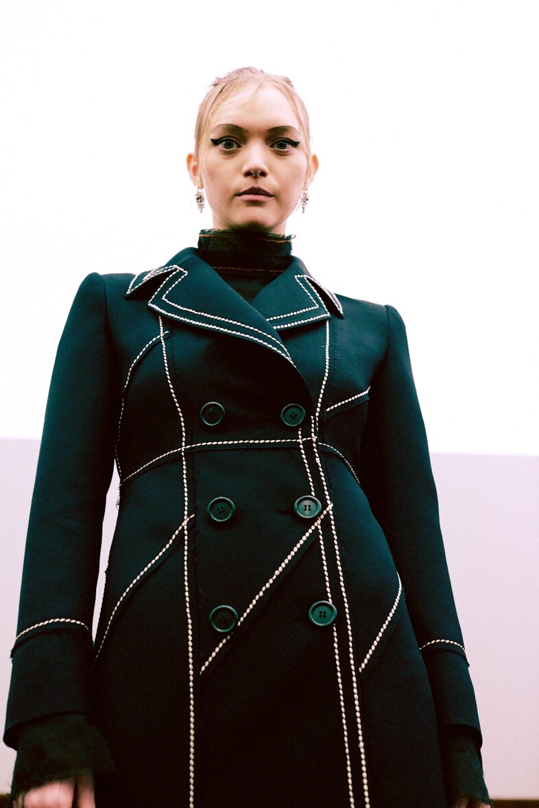 Prada SS15 Gemma Ward Dazed Lea Colombo
