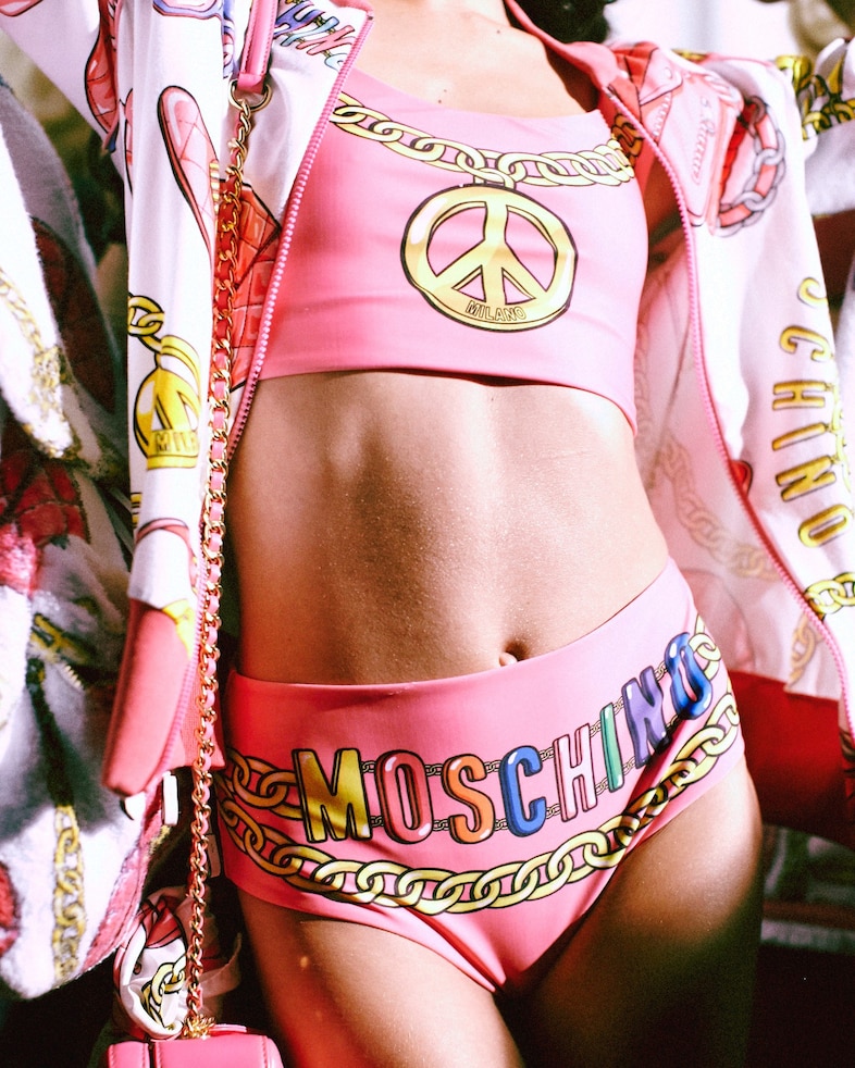 Moschino SS15, womenswear, Dazed backstage 1