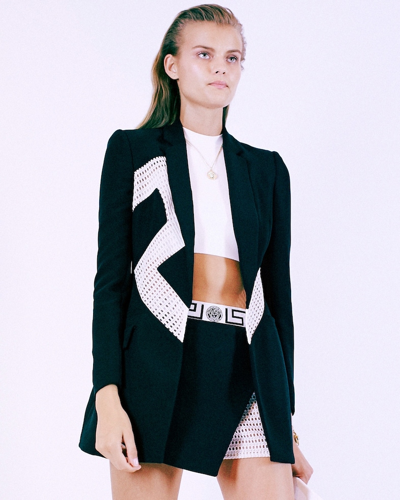 Dazed backstage Versace SS15 Lea Colombo 11