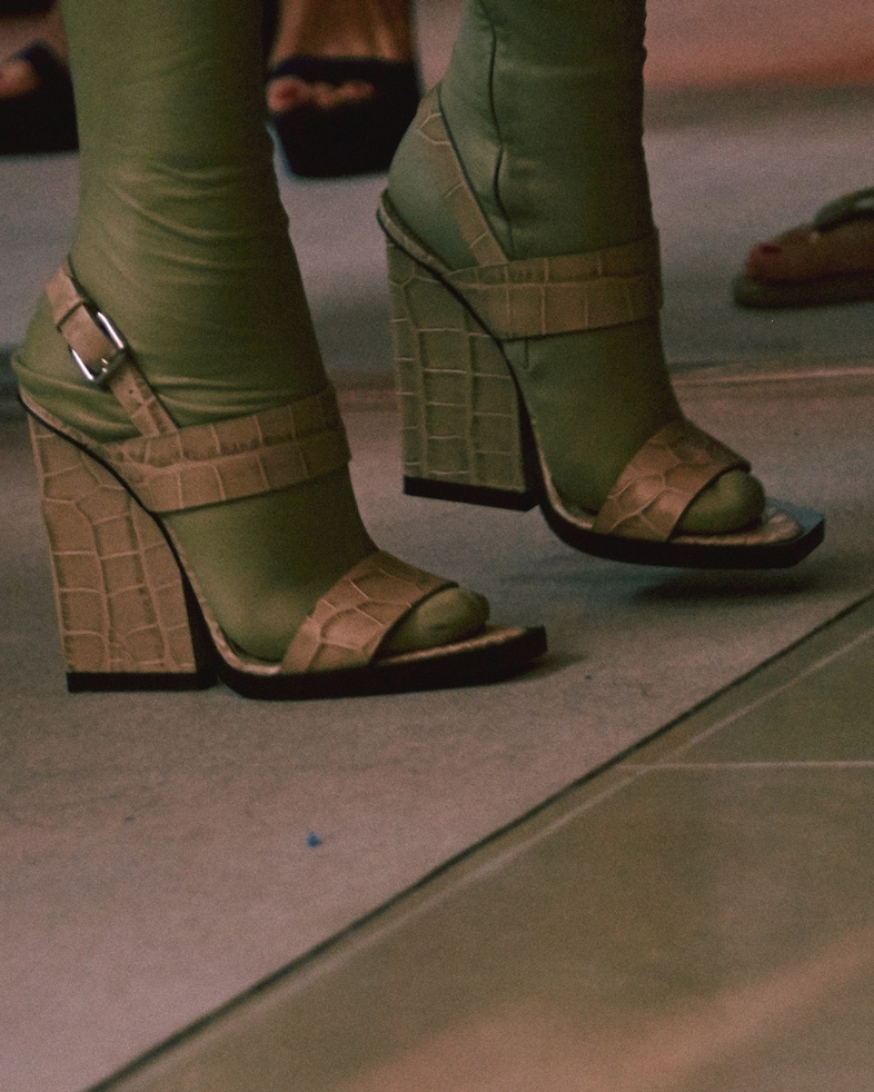Backstage at Jil Sander SS15 19