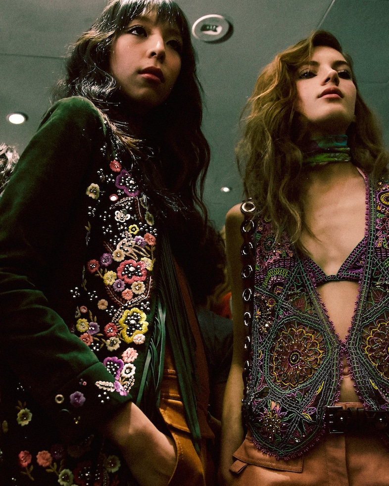 Emilio Pucci SS15 Dazed backstage 5
