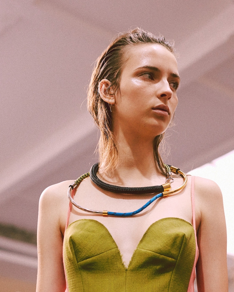 Backstage at Marni SS15 14