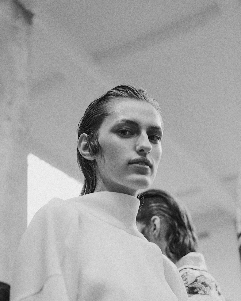 Backstage at Marni SS15 19
