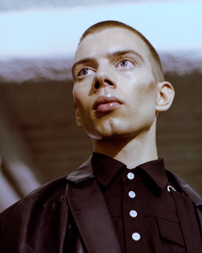 Hood by Air SS15, womenswear, Dazed backstage 7