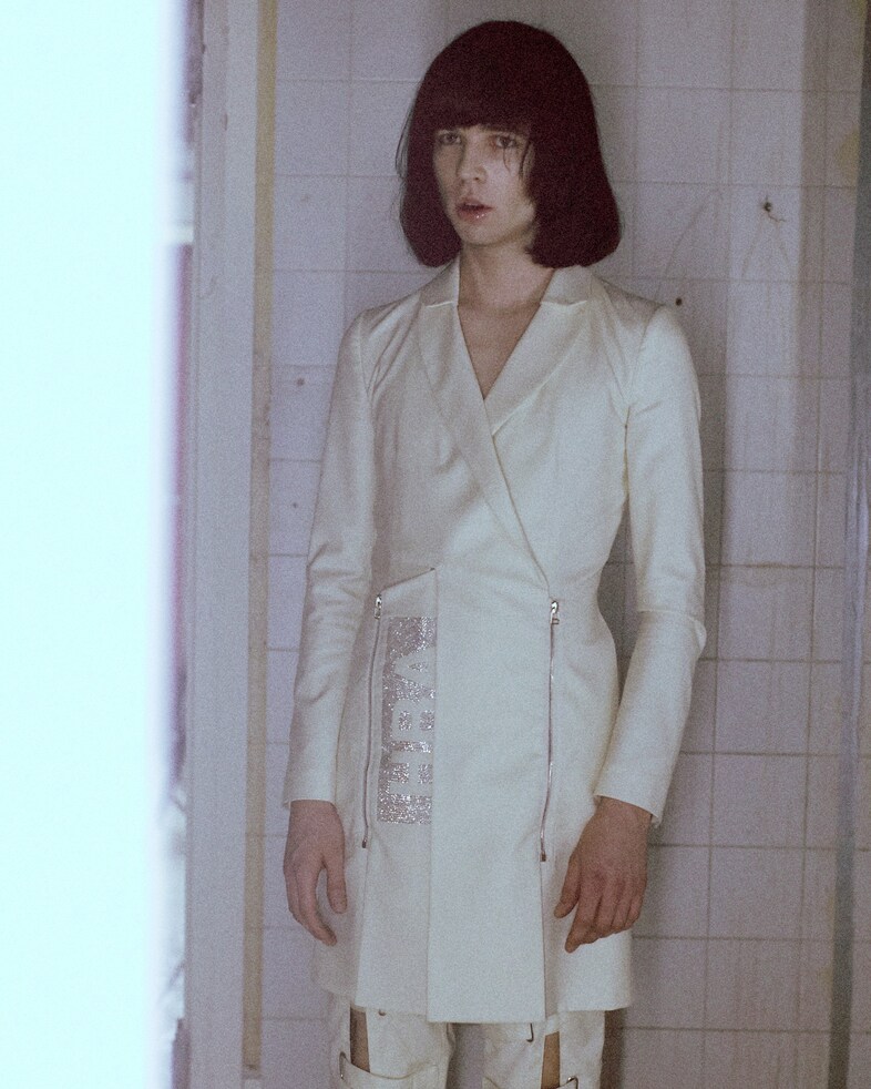 Hood by Air SS15, womenswear, Dazed backstage 19