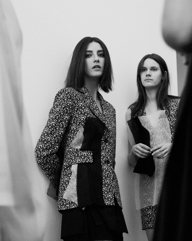 Backstage at Yang Li SS15 Dazed Lea Colombo