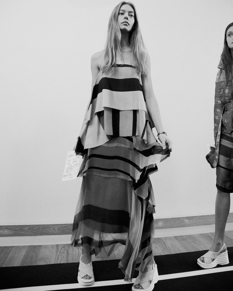Dries Van Noten SS15, womenswear, Dazed backstage 10