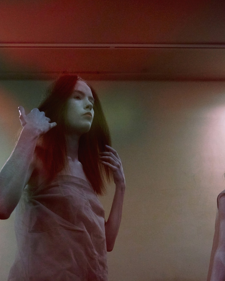 Rick Owens SS15, womenswear, Dazed backstage 20