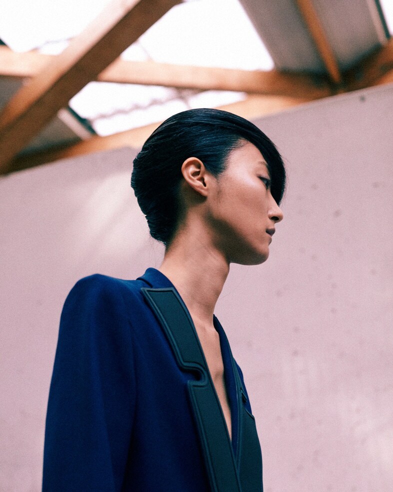 Backstage at Kenzo SS15 Dazed 12