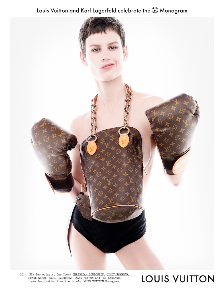 Karl Lagerfeld and Louis Vuitton Celebrating Monogram 3