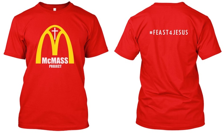 McMass Project T-shirt McDonalds