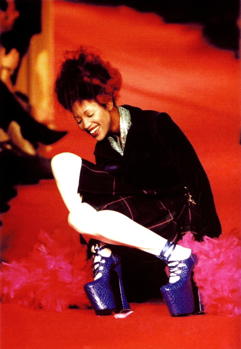 Dazed shoes - Vivienne Westwood Naomi Campbell via