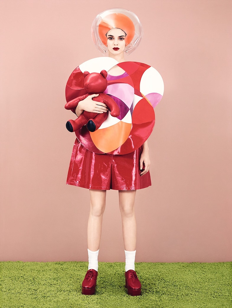 Kendall Jenner extended cover shoot unseen images Dazed 