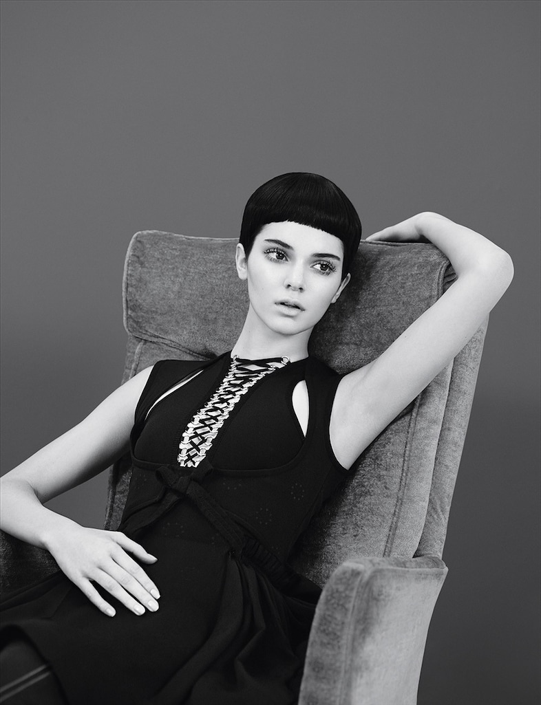 Kendall Jenner extended cover shoot unseen images Dazed 16