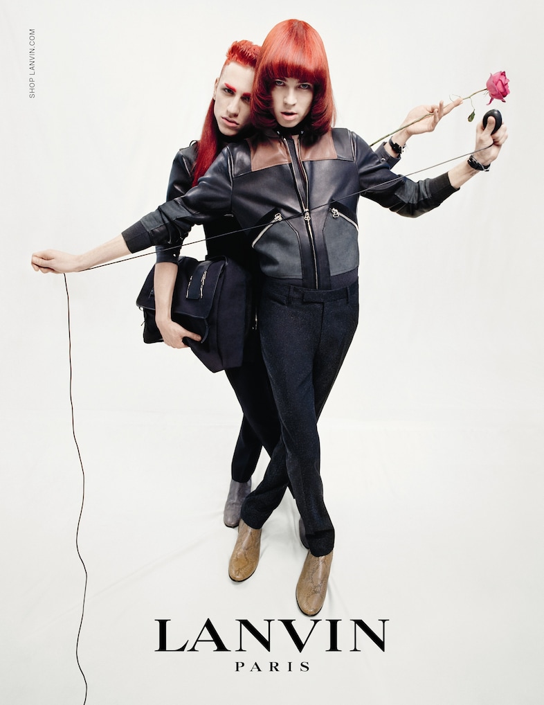 Josh Quinton and Andy Bradin for Lanvin SS15 7