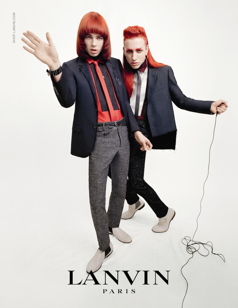 Josh Quinton and Andy Bradin for Lanvin SS15 9
