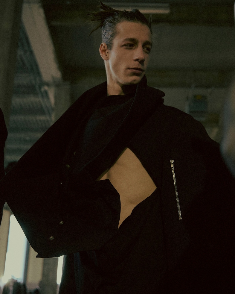 Rick Owens AW15 Dazed backstage Sphinx 19