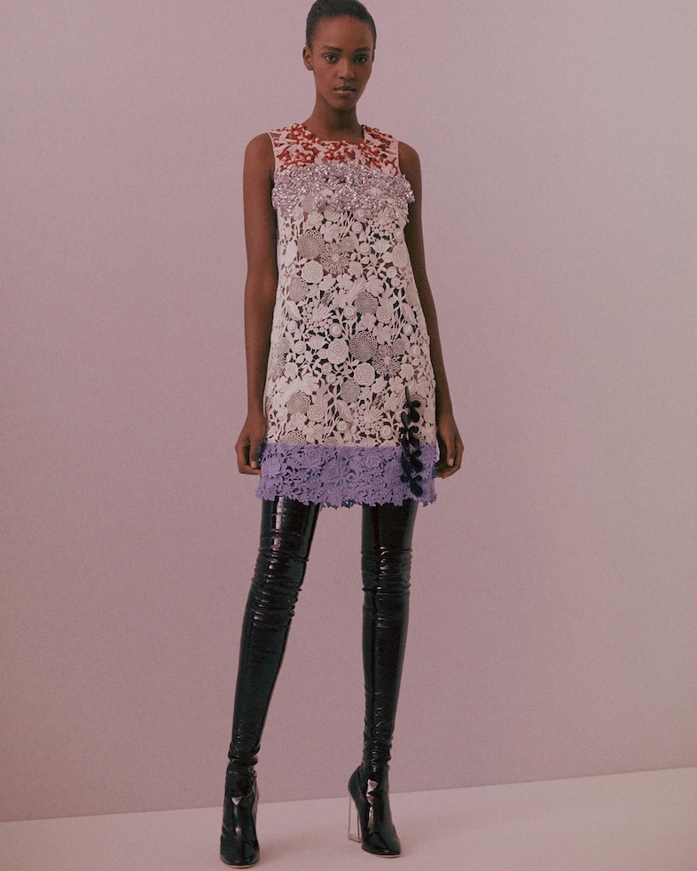 Christian Dior Haute Couture SS15 Black Boots Thigh High 4