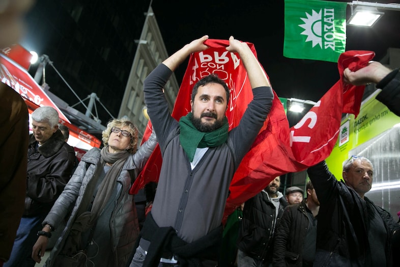 Greece celebrates after Syriza win elections