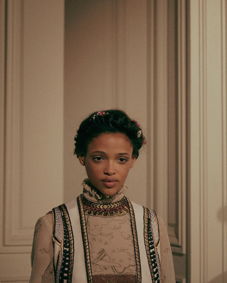 Backstage at Valentino Haute Couture SS15 6