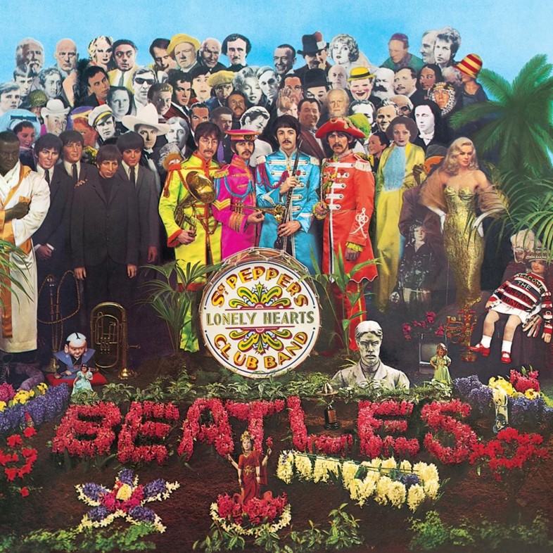 Sgt Pepper’s Lonely Hearts Club album cover