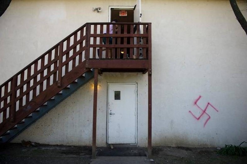 Swastika vandal