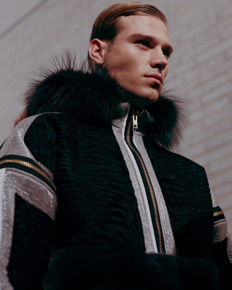 ASTRID ANDERSEN AW15 Menswear Zips Fur Outerwear 0