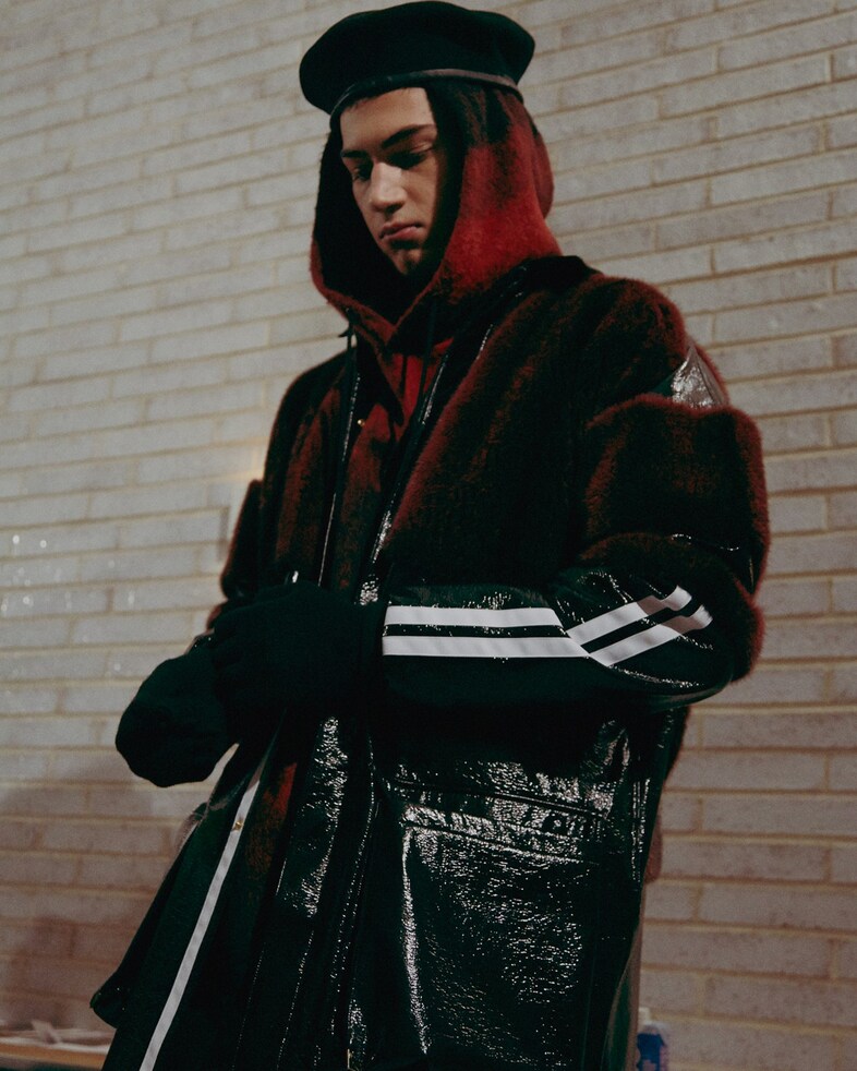 ASTRID ANDERSEN AW15 Menswear Outerwear Fur 2